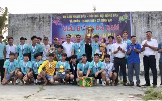 BẾ MẠC GIẢI BÓNG ĐÁ NAM CÔNG NÔNG BINH MỪNG ĐẢNG- MỪNG XUÂN NĂM 2024